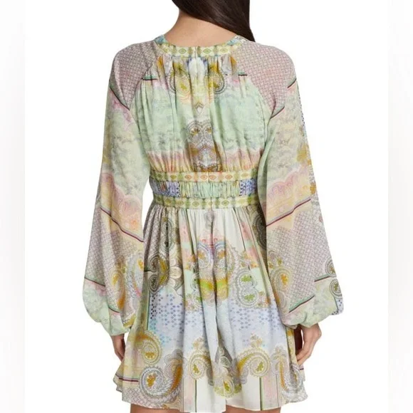 ALEXIS Tessie Printed Gauze Minidress - Picture 3 of 15